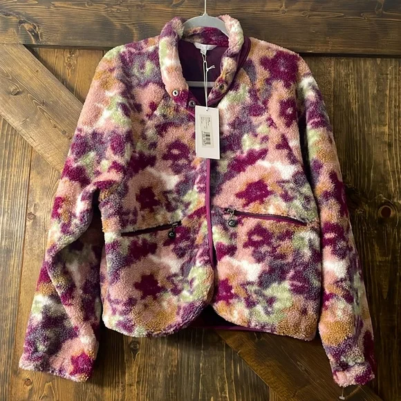 JOHNNY WAS Calme Printed Fleece Jacket - Picture 3 of 13